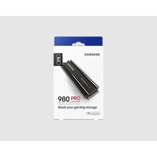 Твердотельный диск 2TB Samsung 990 PRO, M.2, PCI-E 4.0 x4, TLC 3D NAND [R/W - 7450/6900 MB/s] /EU